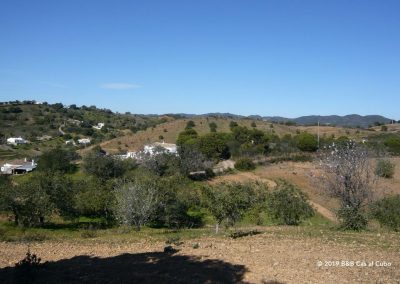 Hills in Telheiros do Barro walk